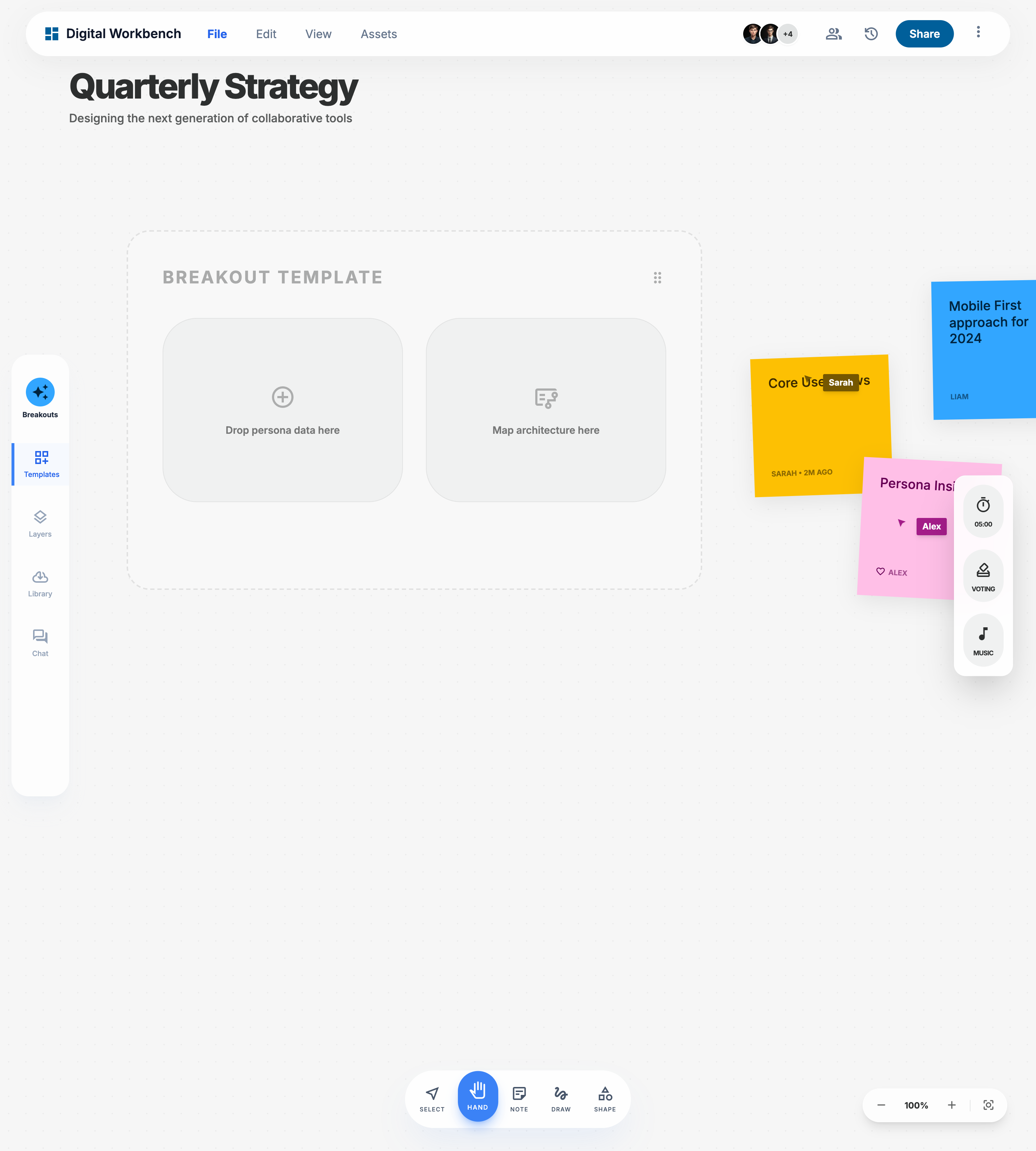 Figma-inspired Stitch export for the FigJam session page
